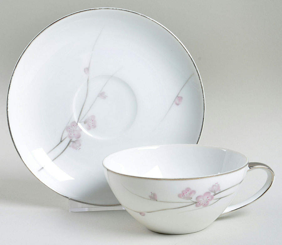 Ume Flat Cup & Saucer Set by Mikasa-1