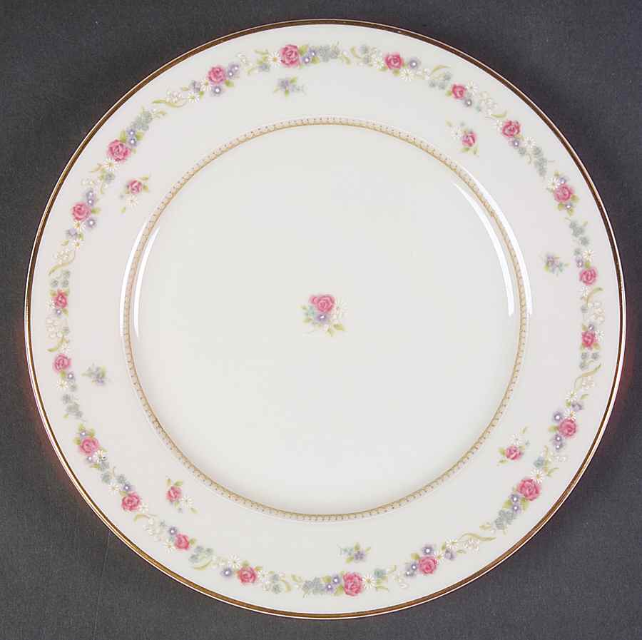 Vassar Rose Bread & Butter Plate by Mikasa-1