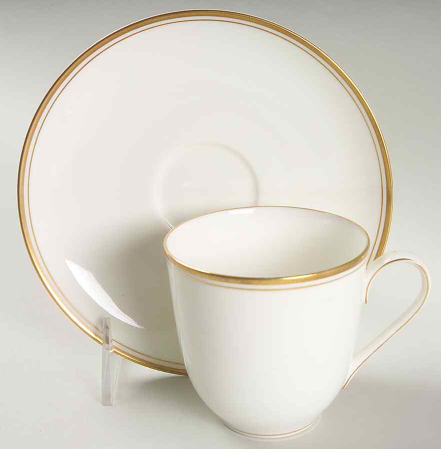 Vassar Flat Cup & Saucer Set by Mikasa-1
