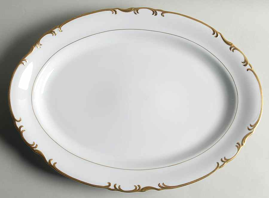 Venice 16" Oval Serving Platter by Mikasa-1