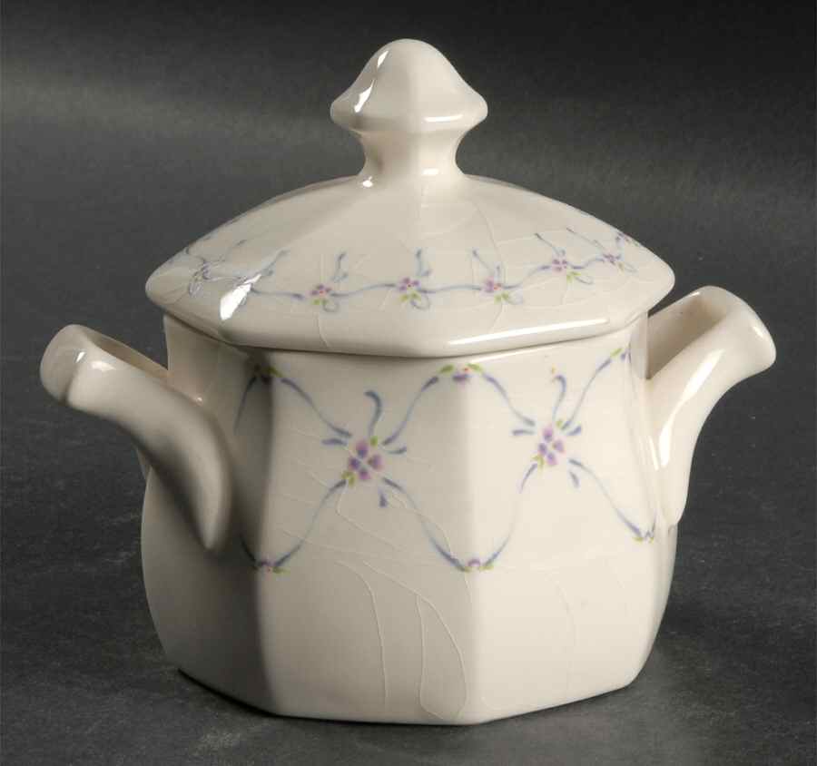 Veronica Sugar Bowl & Lid by Mikasa-1