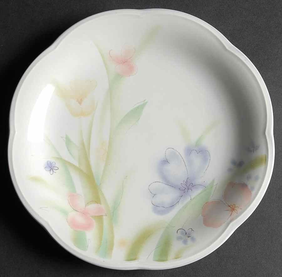 Water Colors Salad Plate by Mikasa-1