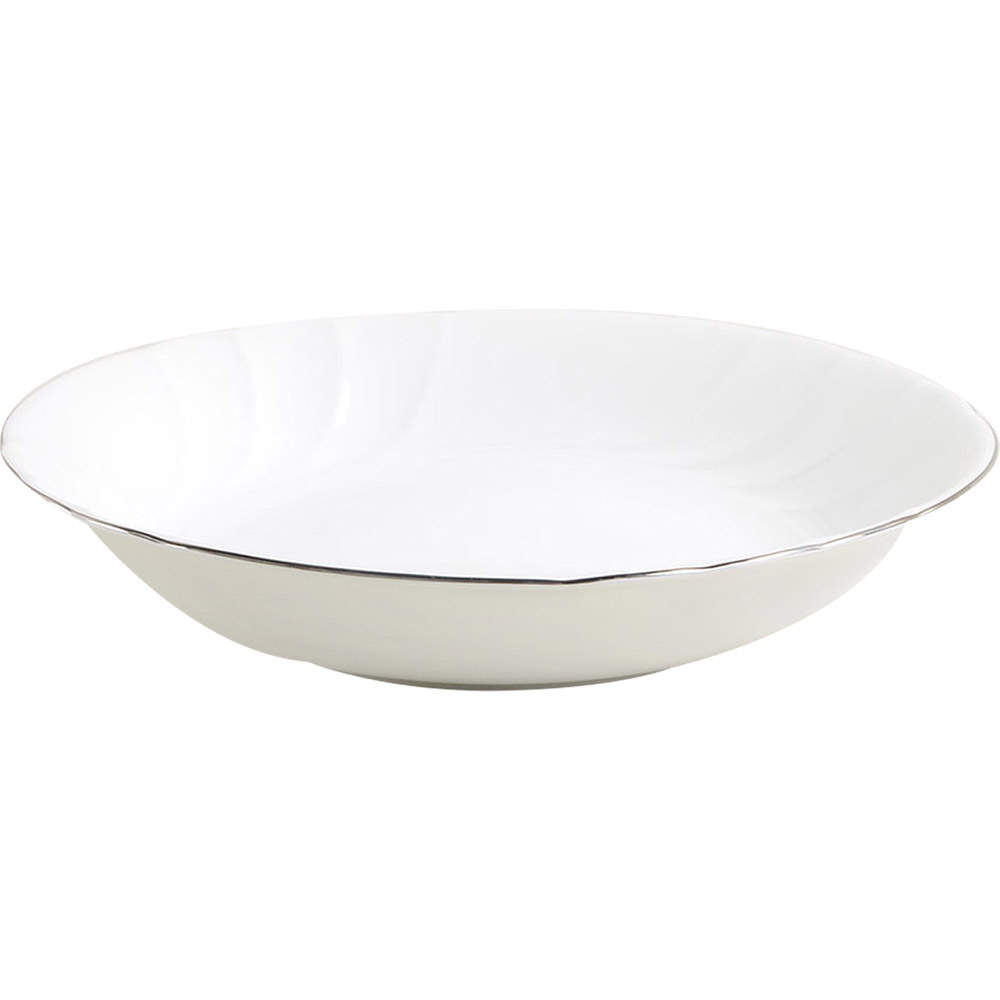 Wedding Band Platinum Coupe Soup Bowl by Mikasa-1