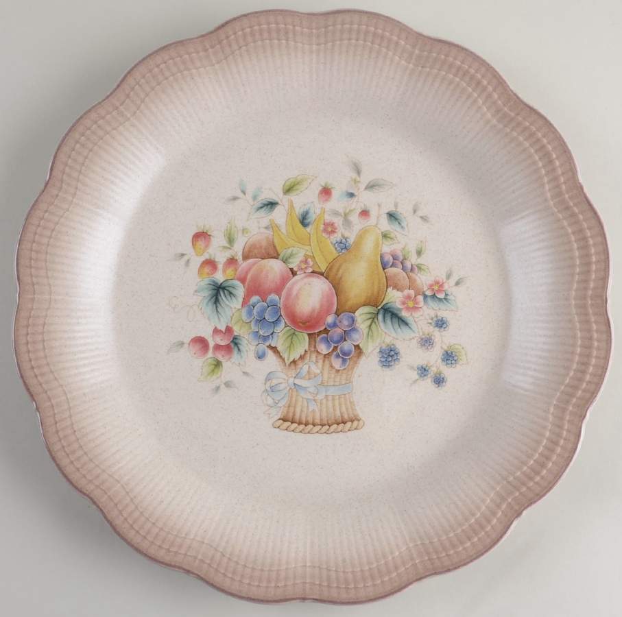 Welcome 12" Chop Plate (Round Platter) by Mikasa-1
