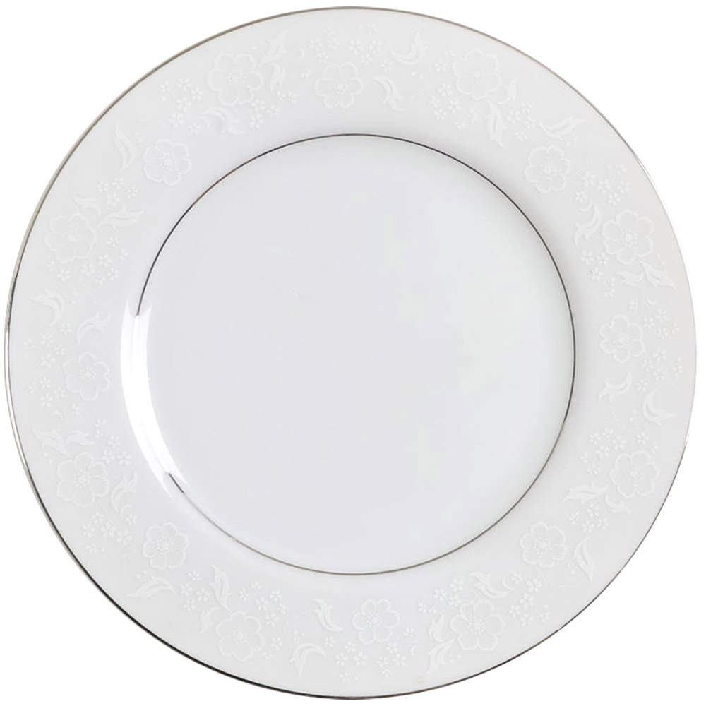 White Designs Bread & Butter Plate by Mikasa-1