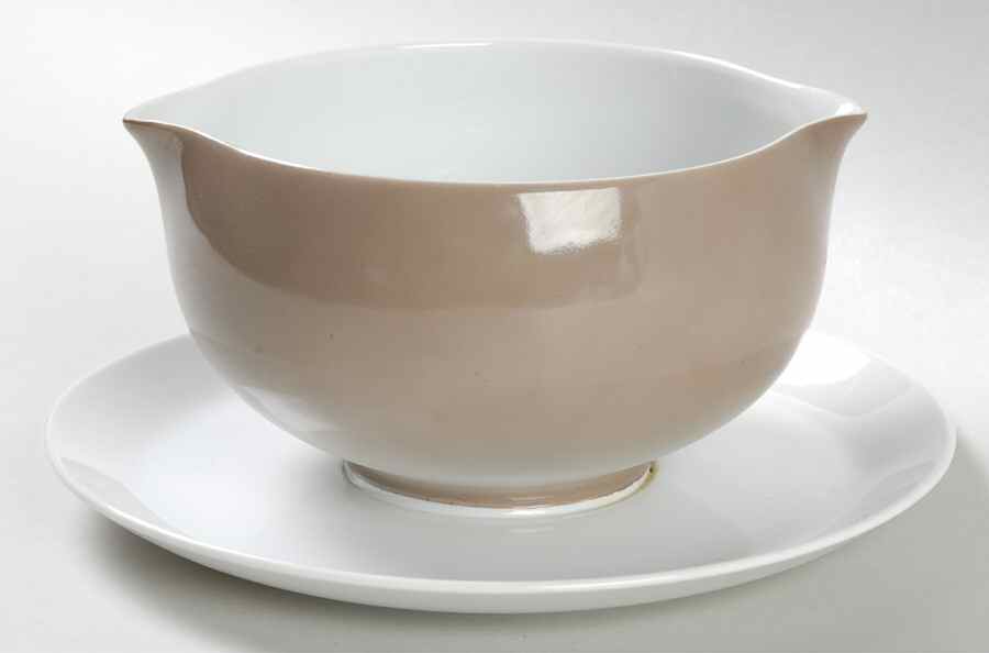 Wildflower Gravy Boat with Attached Underplate by Mikasa-1