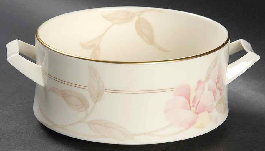 With Love Flat Cream Soup Bowl by Mikasa-1