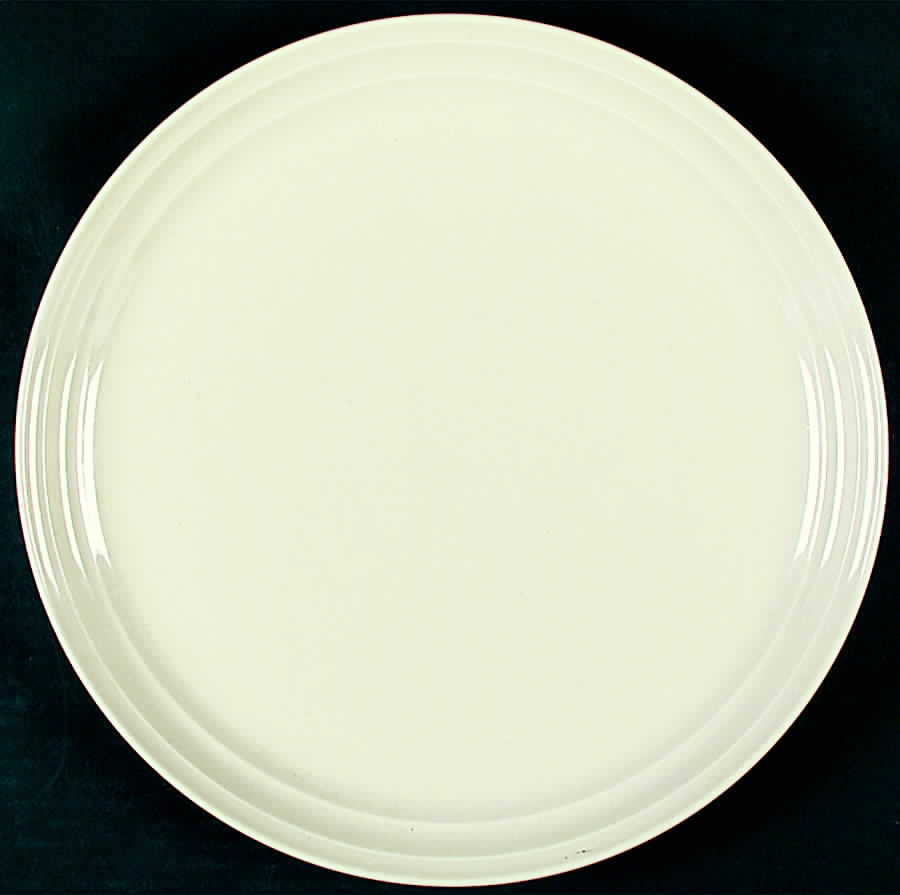 Yellow 12" Chop Plate (Round Platter) by Mikasa-1