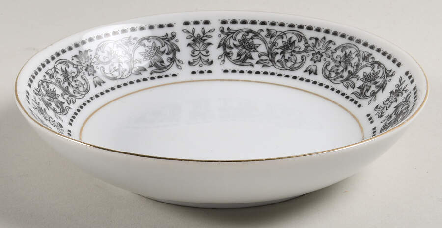 Grey Renaissance Fruit/Dessert (Sauce) Bowl by Mimosa-1