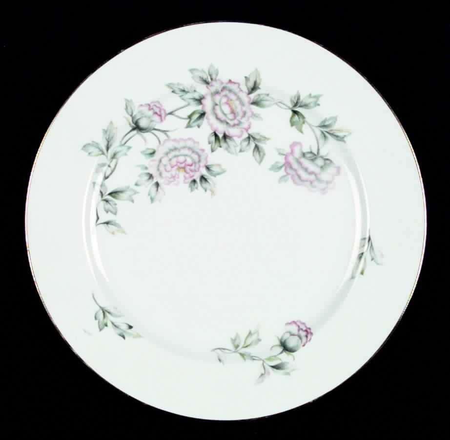 Malay Pink Dinner Plate by Mikado-1