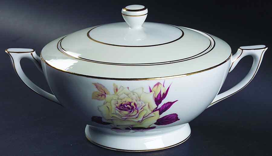 Prima Donna Round Covered Vegetable by Mikado-1