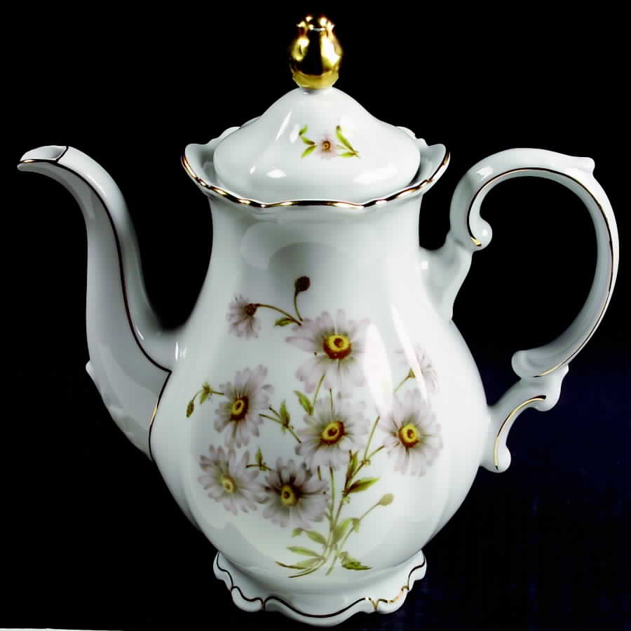 Daisy Bell Coffee Pot & Lid by Mitterteich-1