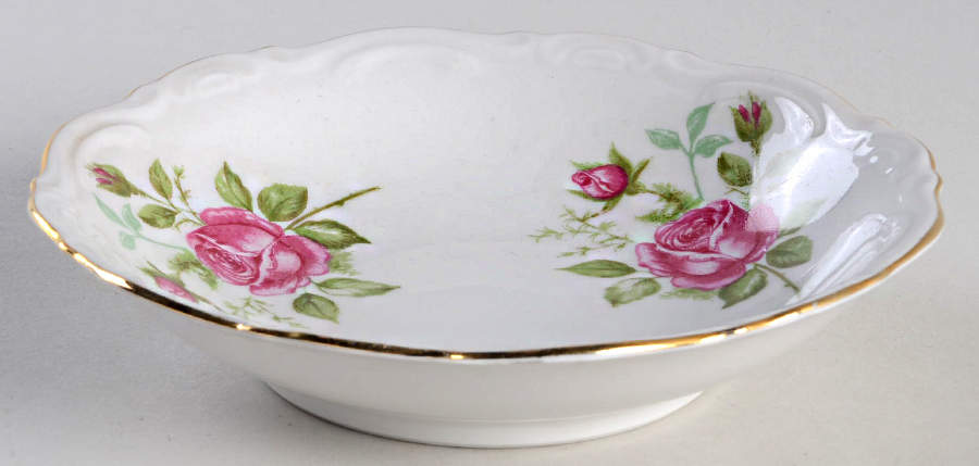 Old Dresden Rose Fruit/Dessert (Sauce) Bowl by Mitterteich-1