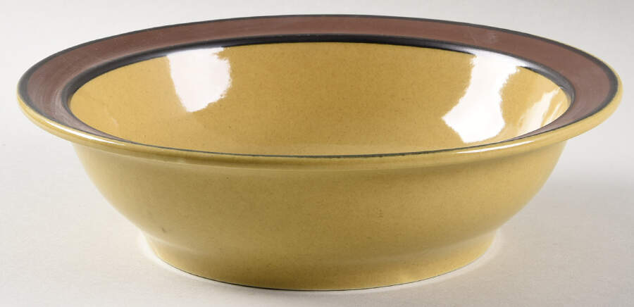 Desert Sand 9" Round Vegetable Bowl by Modern China & Table Institute-1