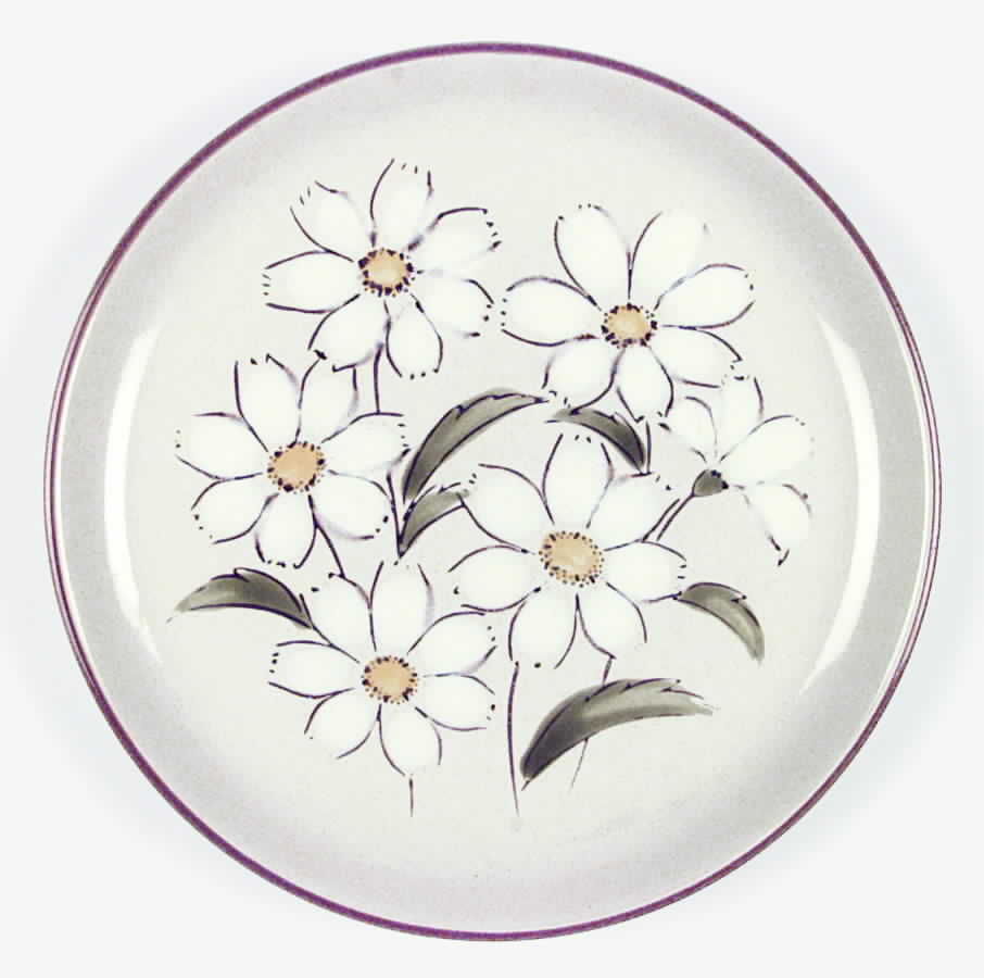 Morning Daisy Dinner Plate by Modern China & Table Institute-1