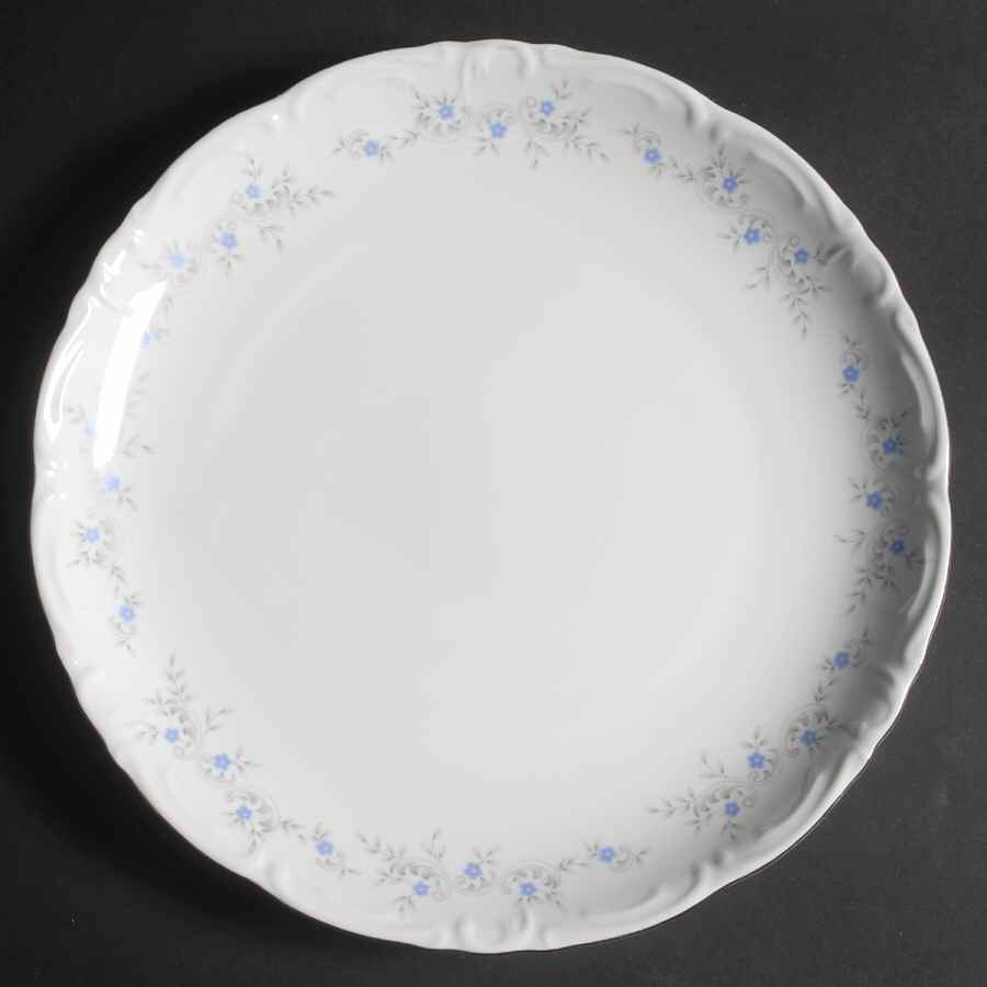 Springtime Round Torte Plate by Modern China & Table Institute-1