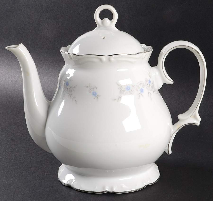 Springtime Teapot & Lid by Modern China & Table Institute-1