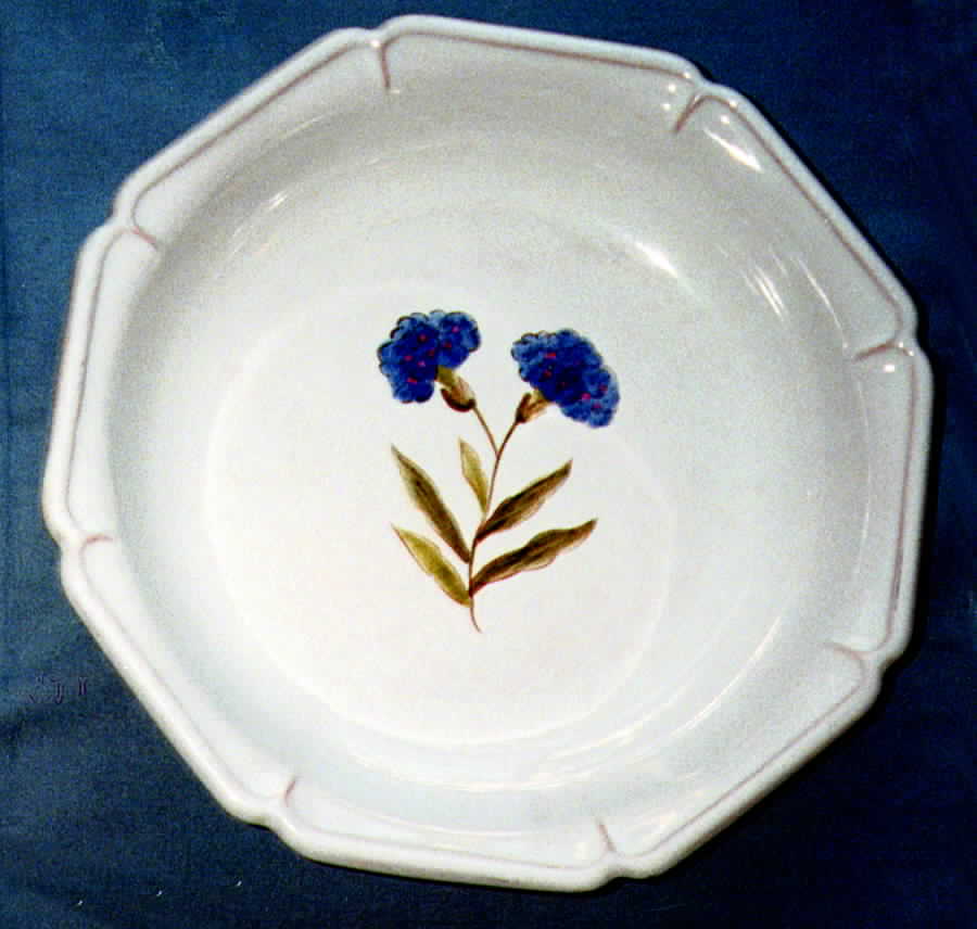 Fleurs Sauvage Rim Soup Bowl by Molton-1