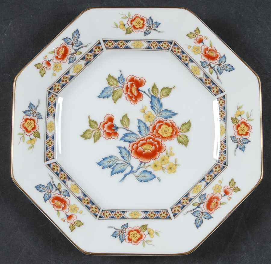 Geisha Salad Plate by Momoyama-1