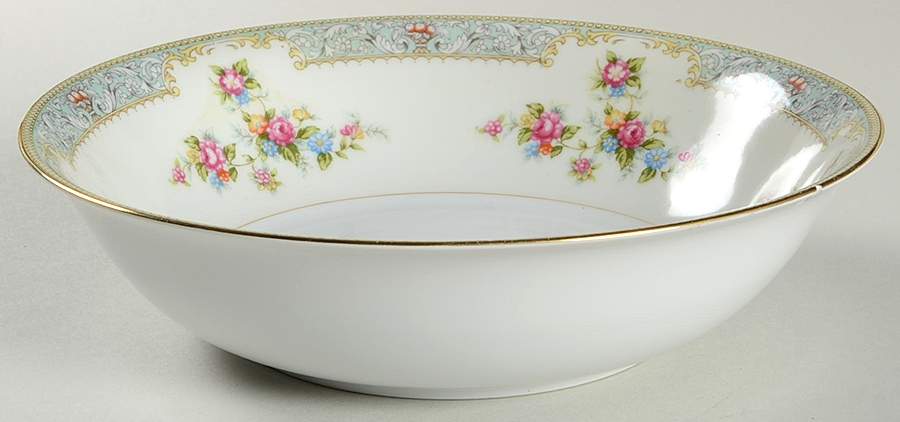 Rosaline 9" Round Vegetable Bowl by Monarch (Japan)-1