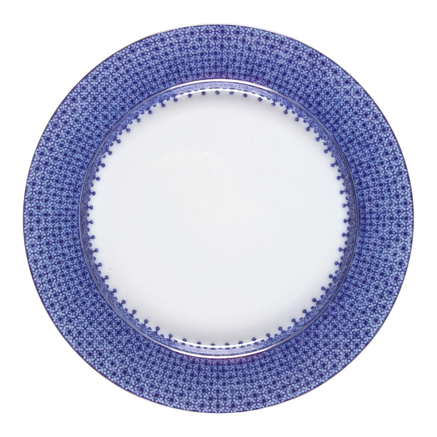 Blue Lace Bread & Butter Plate by Mottahedeh-1
