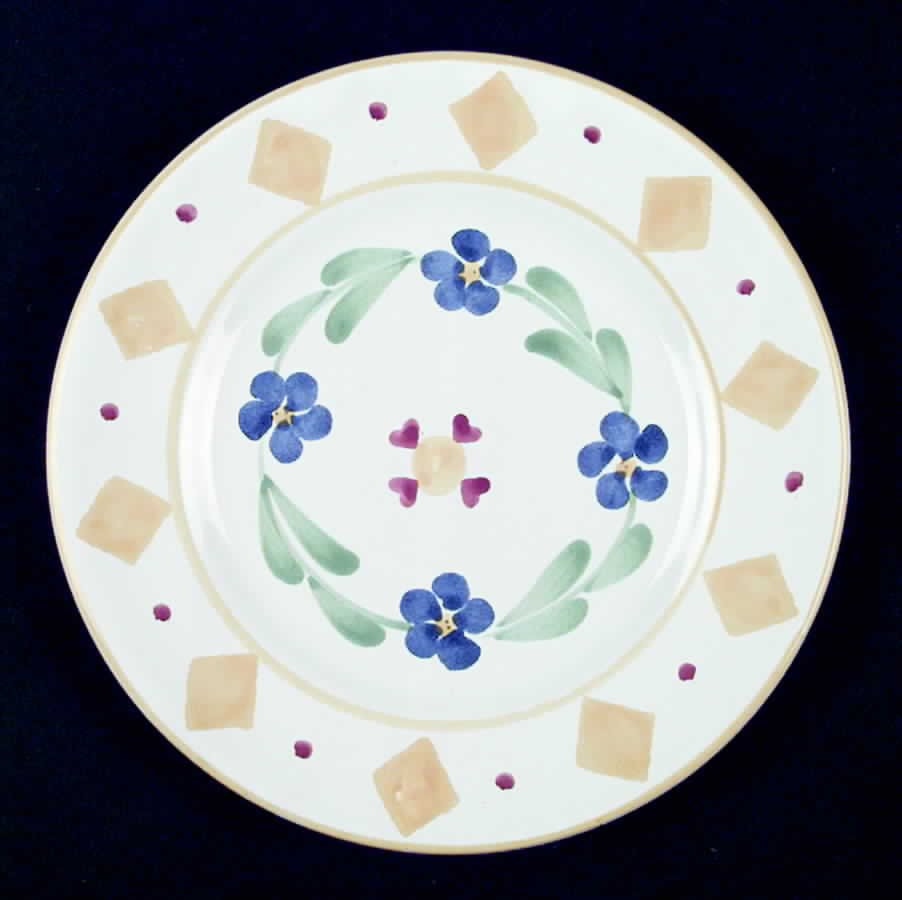 Quilt Americana Salad/Dessert Plate by Mesa Intl-1