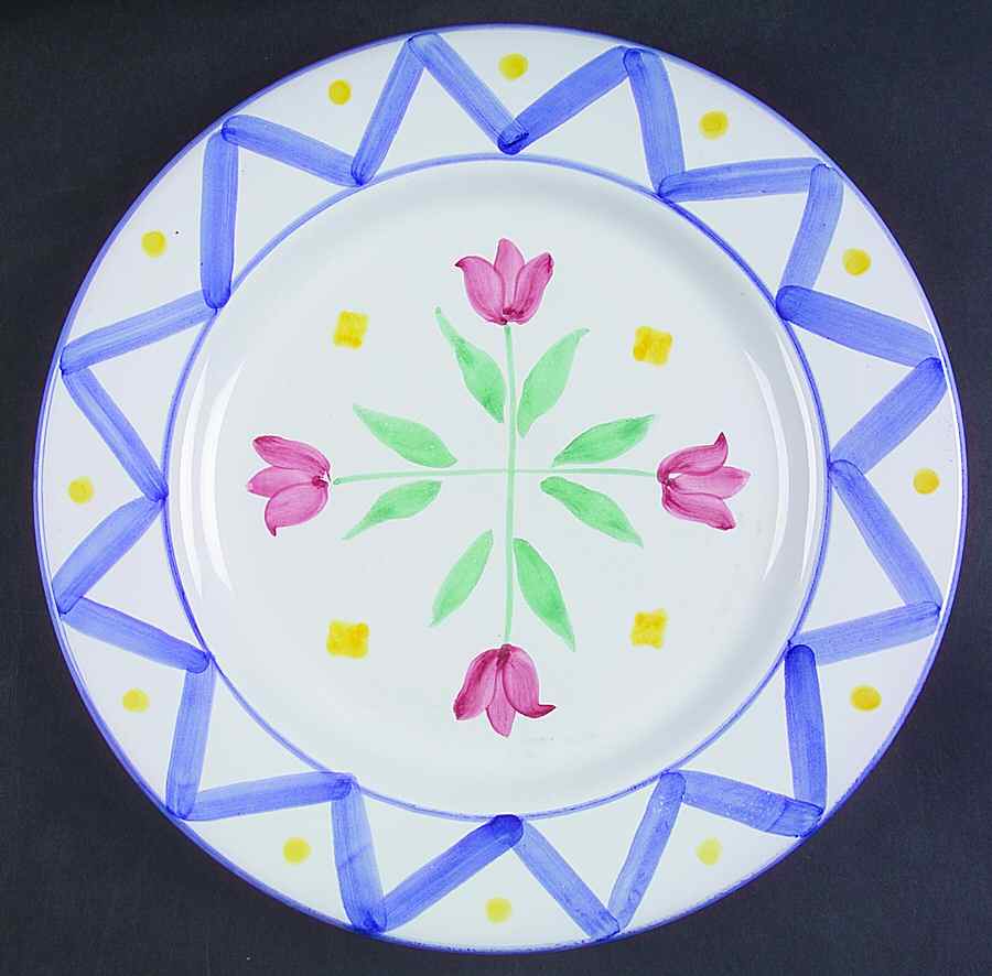 Quilt Americana Dinner Plate by Mesa Intl-1