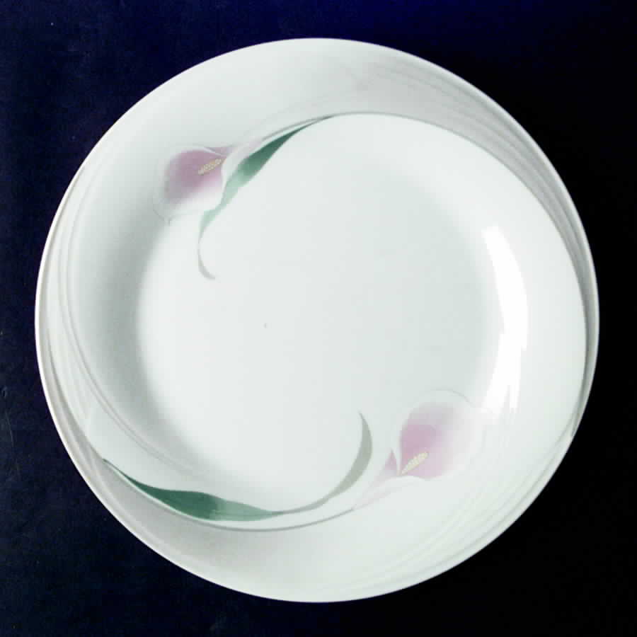 Ballerina Grey Dinner Plate by MSC-1