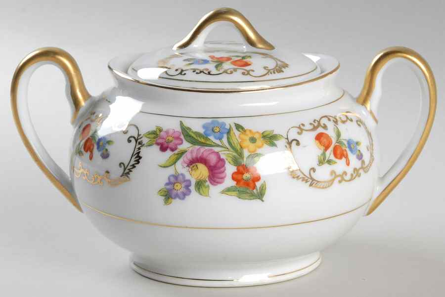 MSJ1 Sugar Bowl & Lid by MS (Japan)-1
