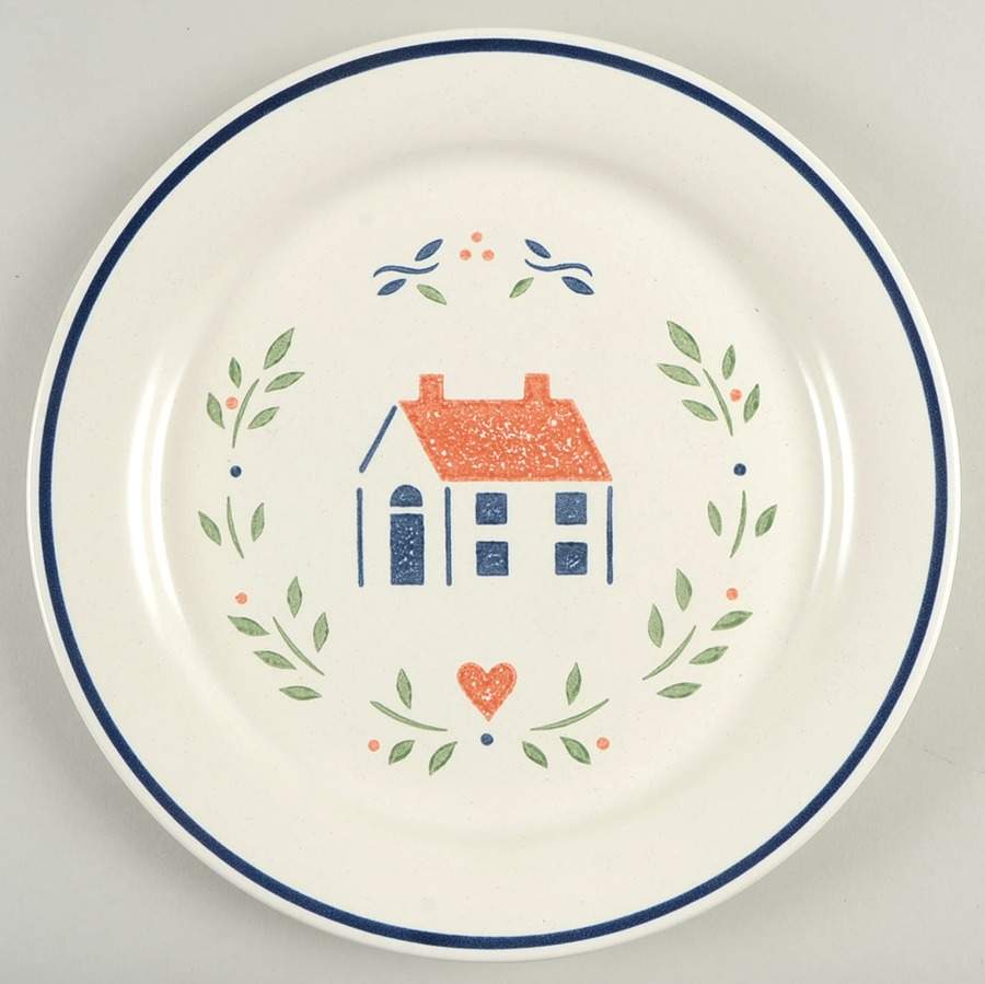 House Dinner Plate by Market Square-1
