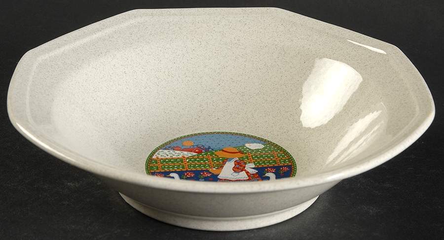 Plain & Fancy Rim Cereal Bowl by Market Square-1