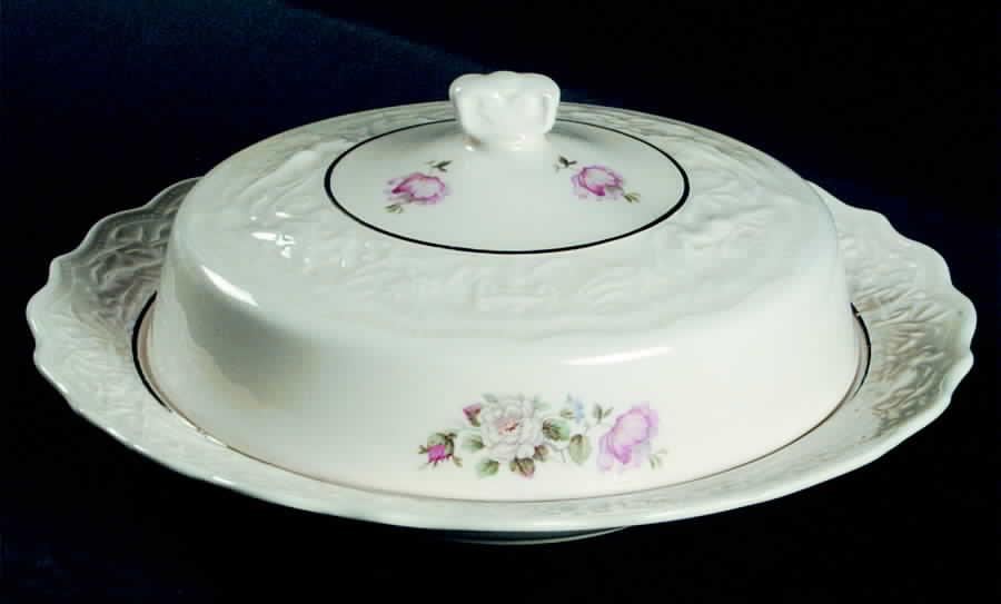 MTC31 Round Covered Butter by Mount Clemens-1
