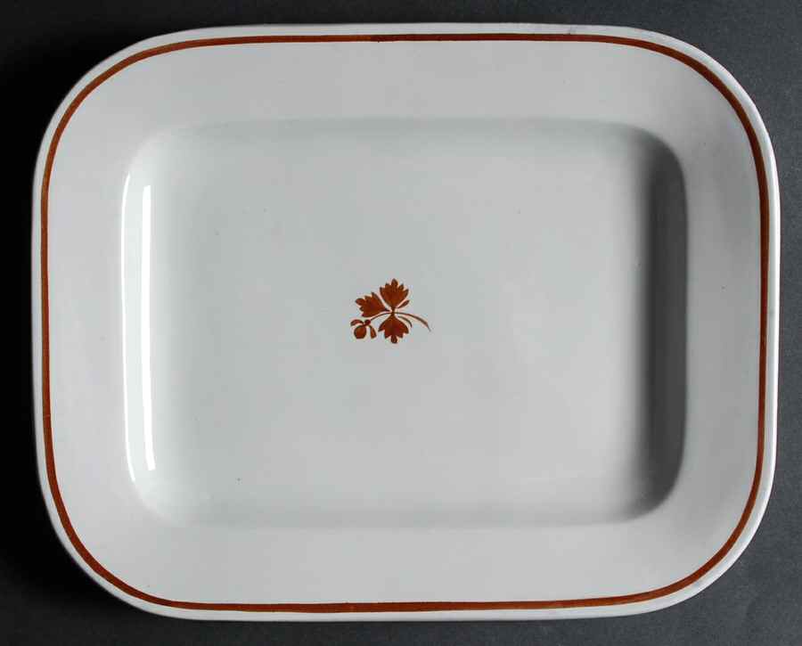 Tea Leaf 12" Rectangular Serving Platter by Mellor Taylor-1
