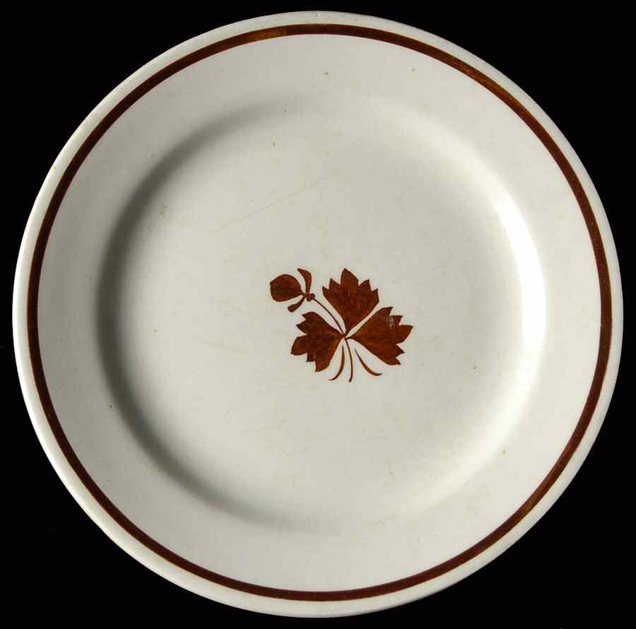 Tea Leaf Bread & Butter Plate by Mellor Taylor-1