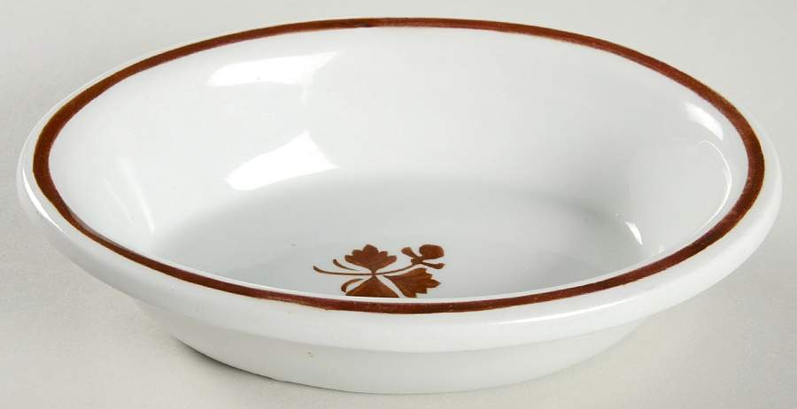 Tea Leaf Oval Fruit/Dessert Bowl by Mellor Taylor-1