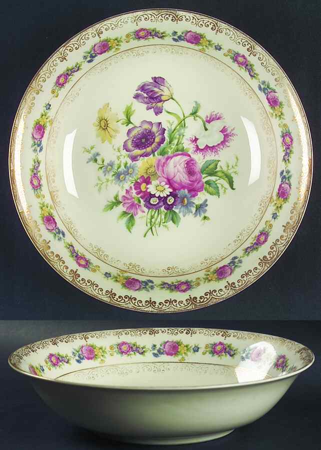 The Augustus Rex 9" Round Vegetable Bowl by Paul Muller-1