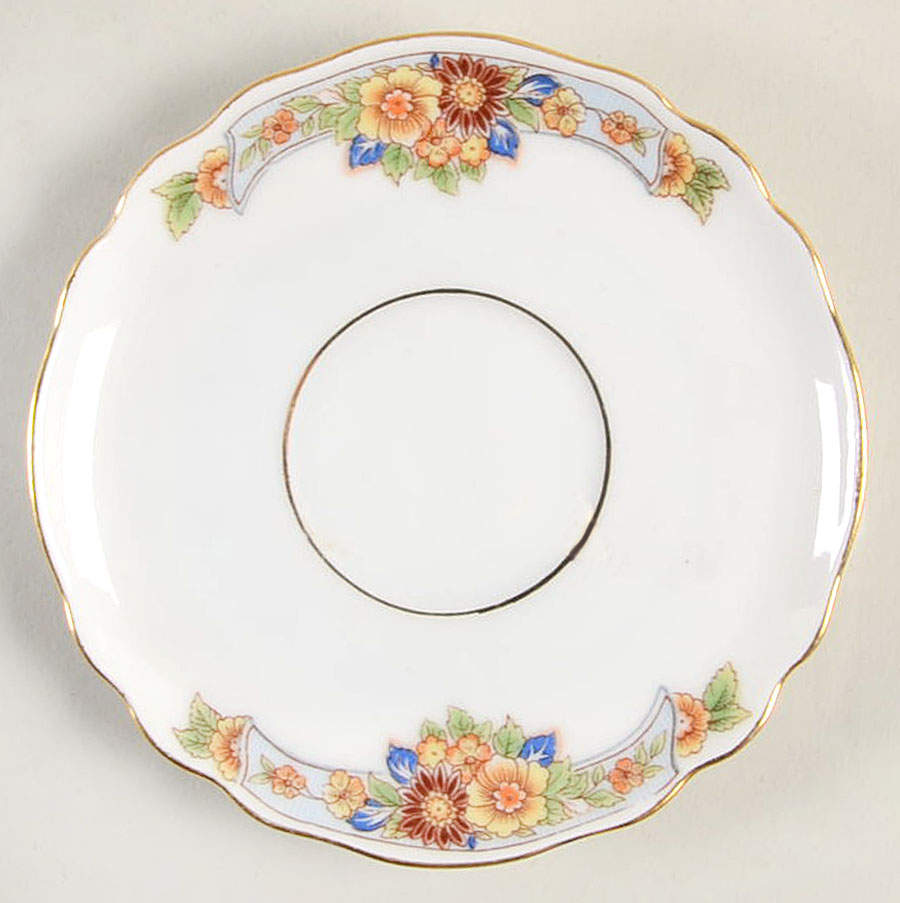 The Autumn Saucer for Demitasse Cup by Paul Muller-1