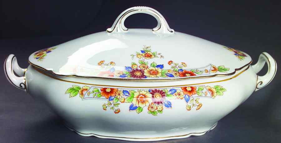 The Autumn Oval Covered Vegetable by Paul Muller-1