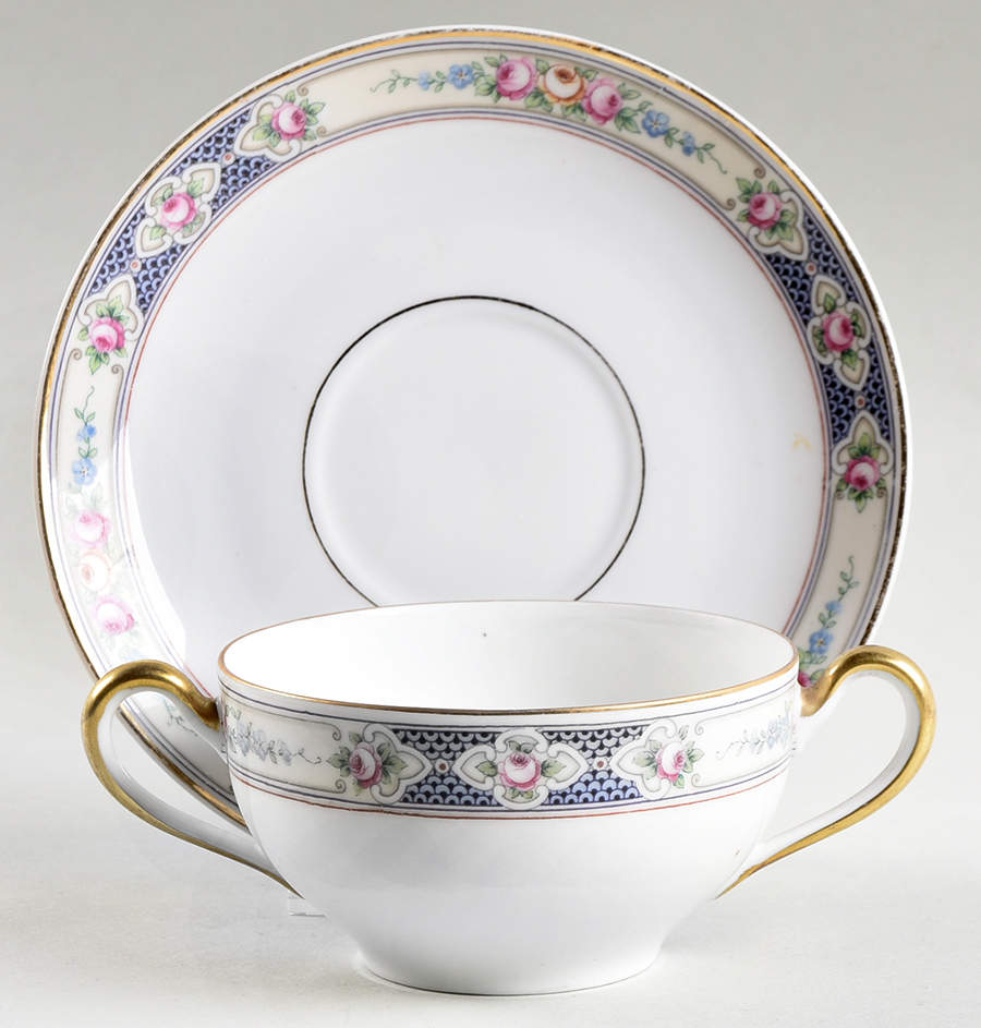 The Baden Flat Bouillon Cup & Saucer by Paul Muller-1