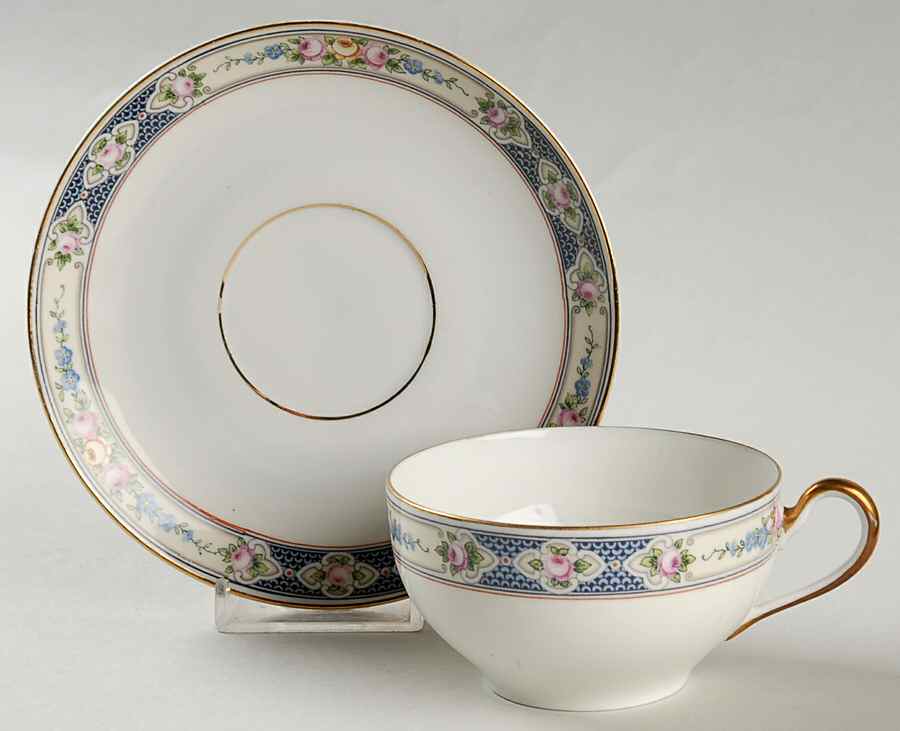 The Baden Flat Cup & Saucer Set by Paul Muller-1