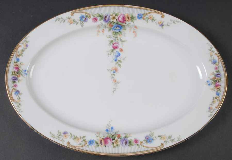 The Kenmore 12" Oval Serving Platter by Paul Muller-1