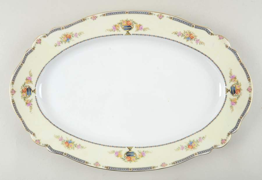 Locarno 15" Oval Serving Platter by Paul Muller-1
