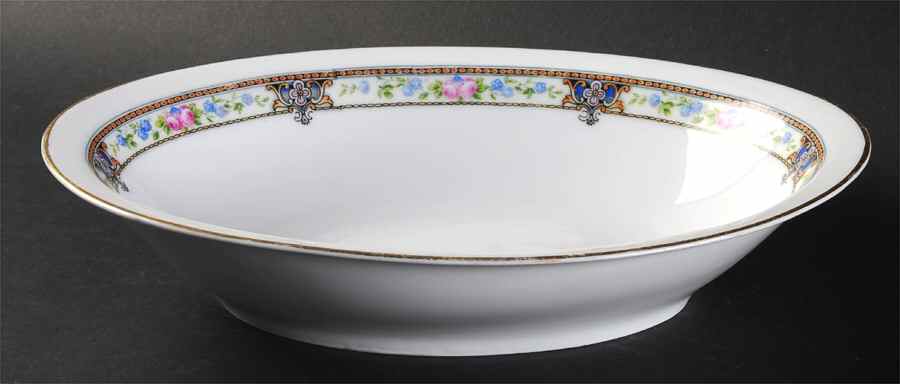 The Turin 10" Oval Vegetable Bowl by Paul Muller-1