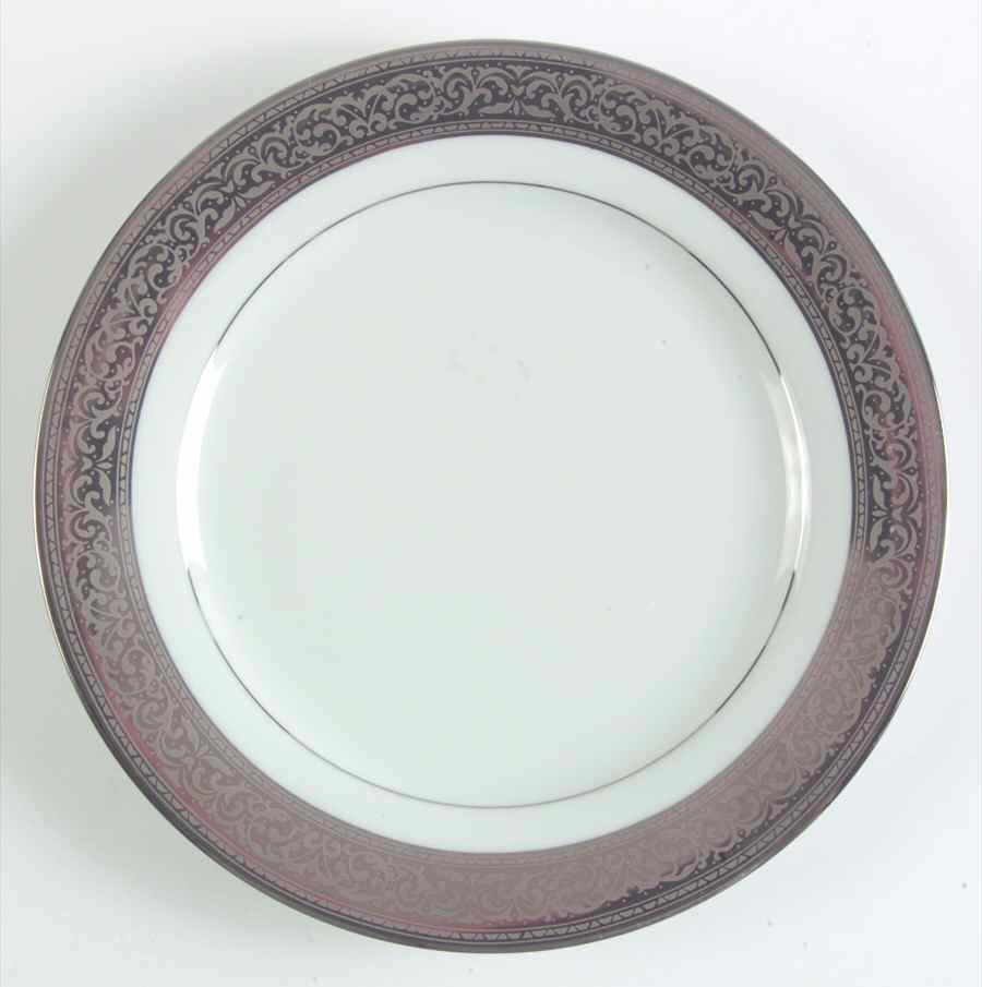 Magnificence Platinum Salad Plate by Muirfield-1