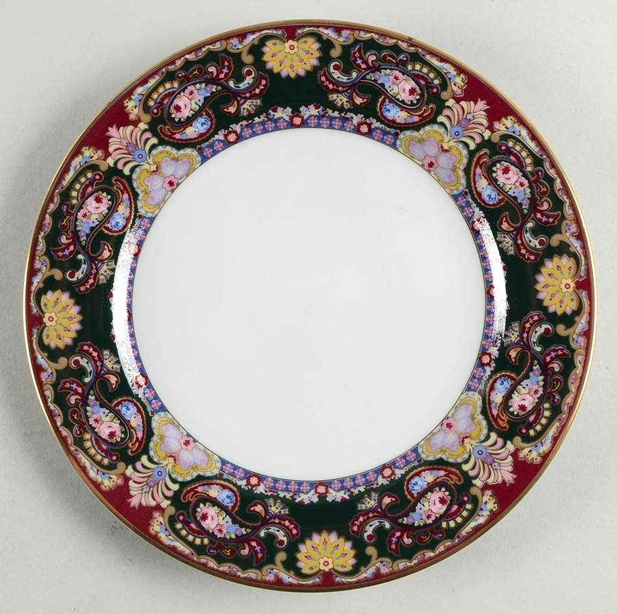 Royal Paisley Salad Plate by Muirfield-1