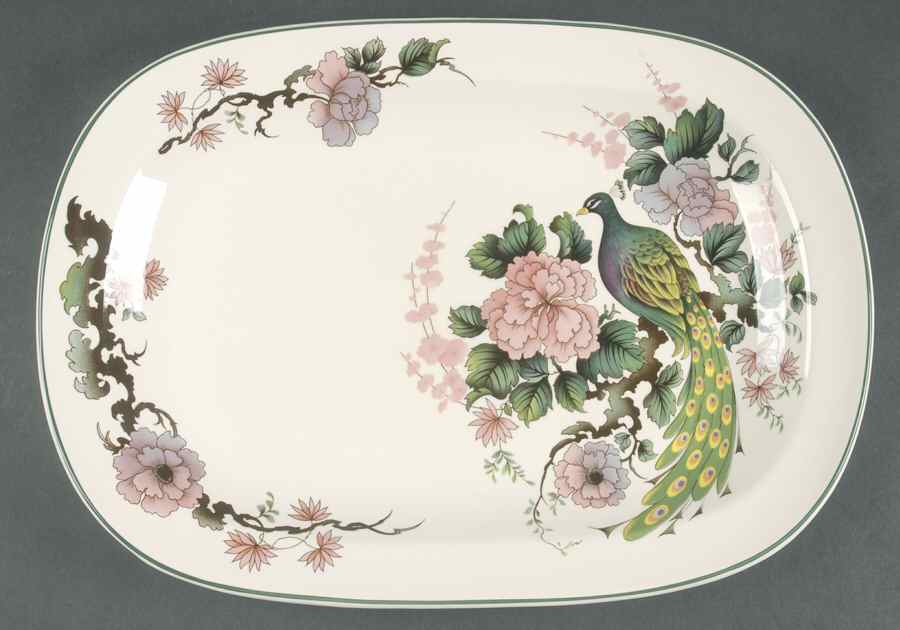 Exotic Garden 14" Oval Serving Platter by Franciscan-1
