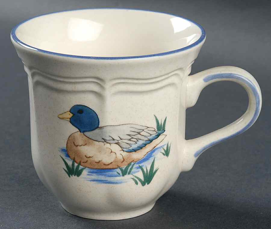 Calico Circle Flat Cup by Mikasa-1