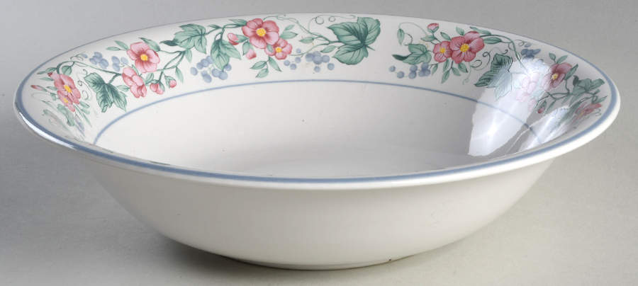 Kensington 9" Round Vegetable Bowl by Mervyn's-1