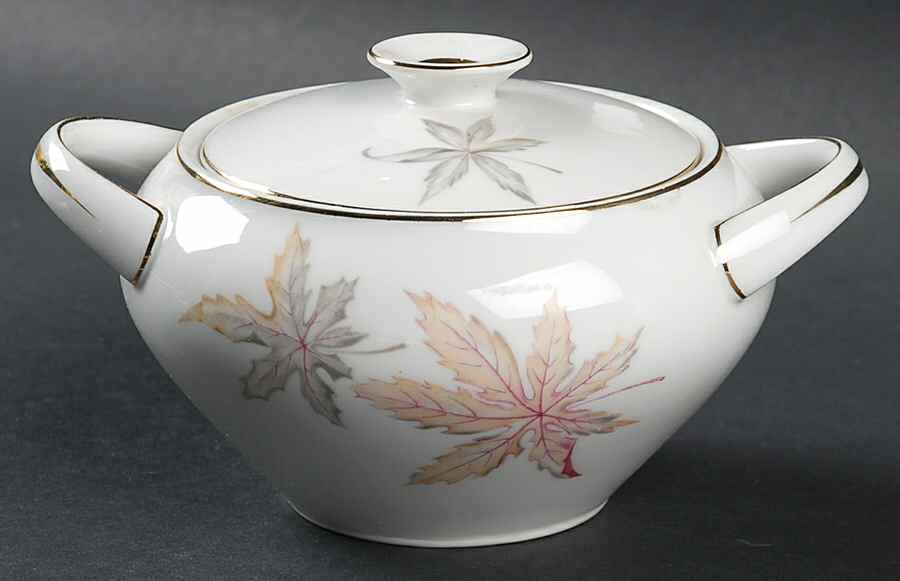 East Wind Sugar Bowl & Lid by Meito-1