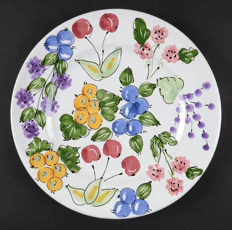 Mixed Berry Salad/Dessert Plate by Mesa Intl-1